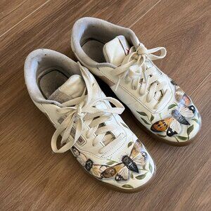 Hand-Painted Reebok Tennis Shoes